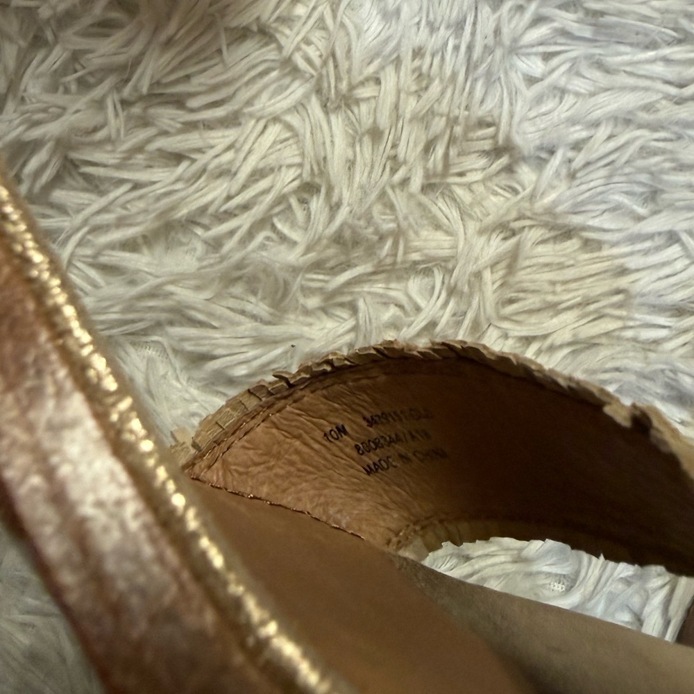 FRYE Bianca Woven Back Zip Heeled Sandals - Picture 15 of 16